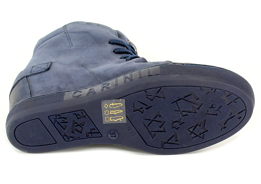 Sneakersy Carinii B3519/NS-690-000-000-B88 Granat