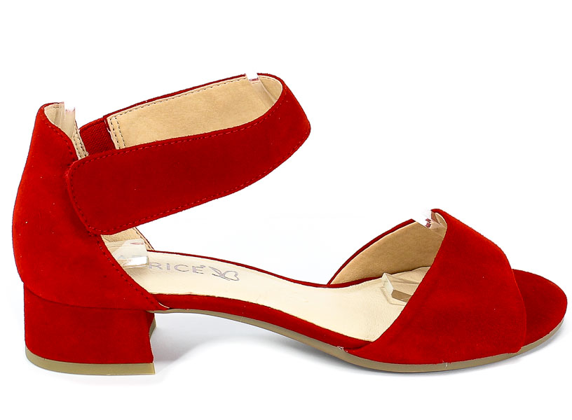Sandały Caprice 9-28212-22 524 Red Suede