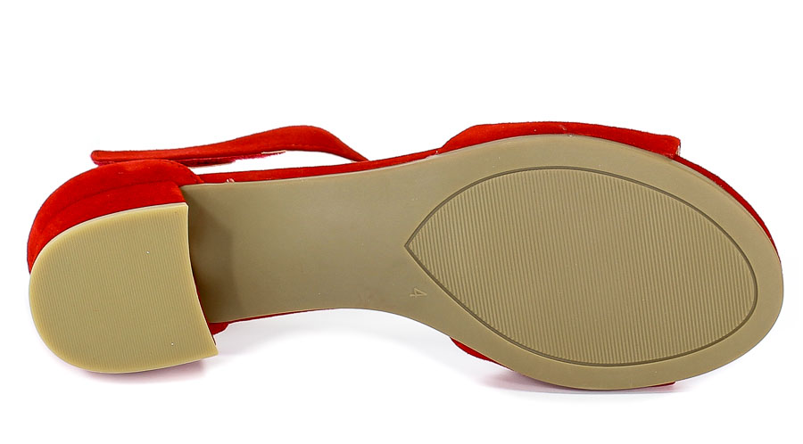 Sandały Caprice 9-28212-22 524 Red Suede