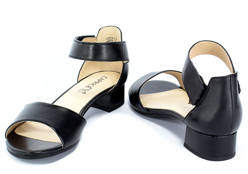 Sandały Caprice 9-28212-22 022 Black Nappa