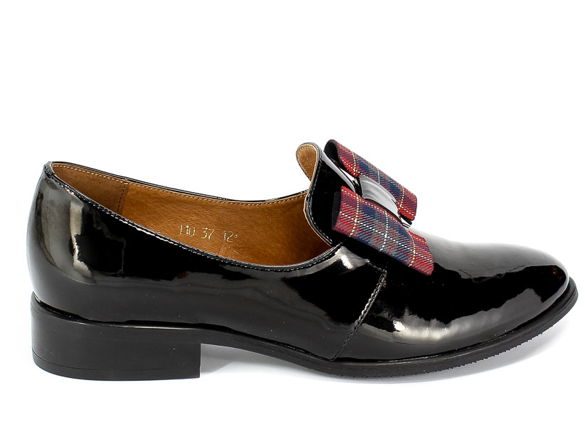 Półbuty Lamanti 110N Czarny 3/Kokarda 4