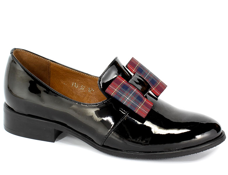 Półbuty Lamanti 110N Czarny 3/Kokarda 4