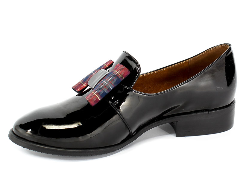 Półbuty Lamanti 110N Czarny 3/Kokarda 4