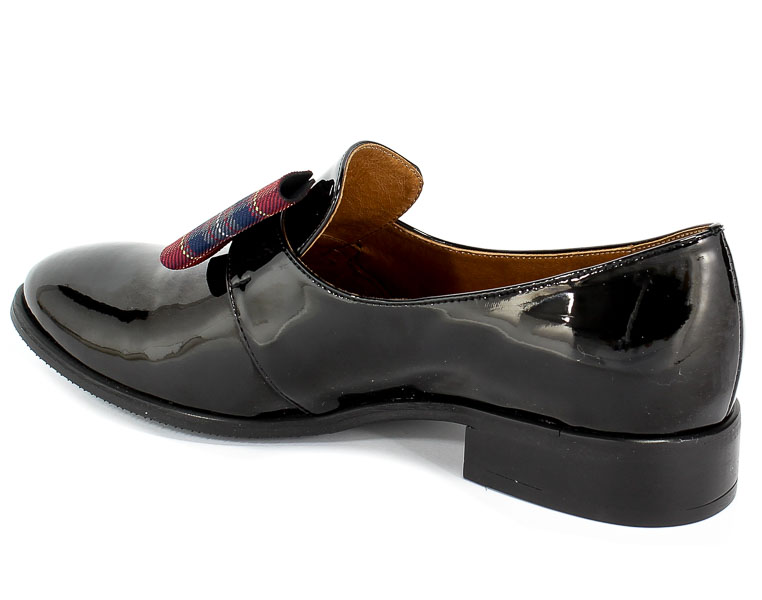 Półbuty Lamanti 110N Czarny 3/Kokarda 4