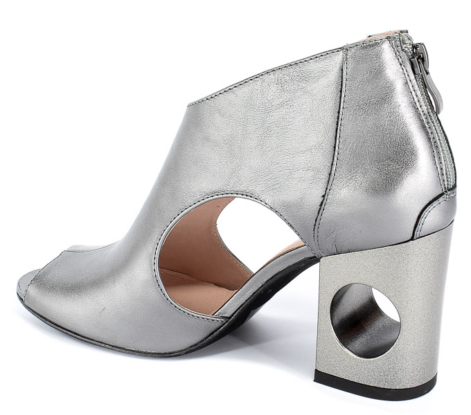 Botki Letnie Eksbut 69-5291-G56-1G Srebro