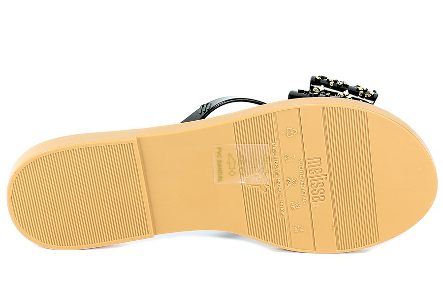 Klapki Melissa 32447 51496 Black/Beige