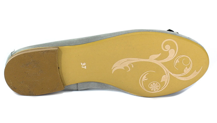 Baleriny Andora 4675 Magic Szar Z