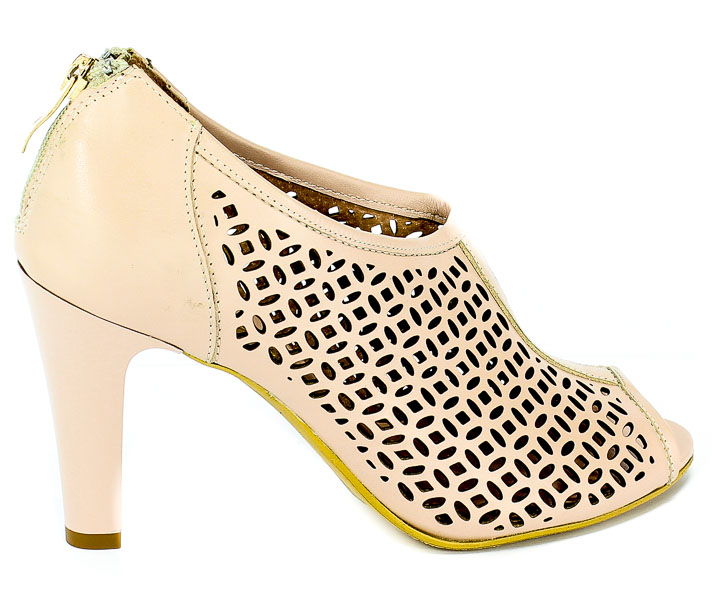 Botki Letnie Eksbut 39-5396-L66/0LL-1G Nude