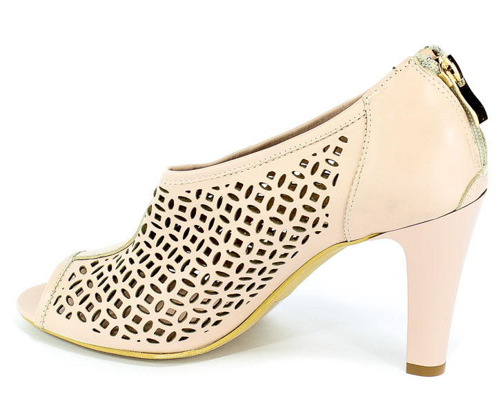Botki Letnie Eksbut 39-5396-L66/0LL-1G Nude