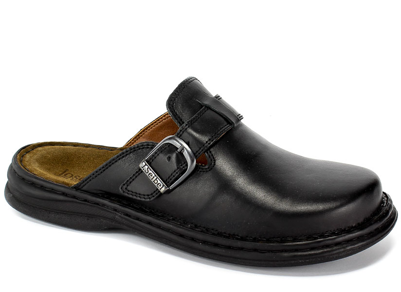 Klapki Josef Seibel 10122 37 600 Madrid Ranch Schwarz