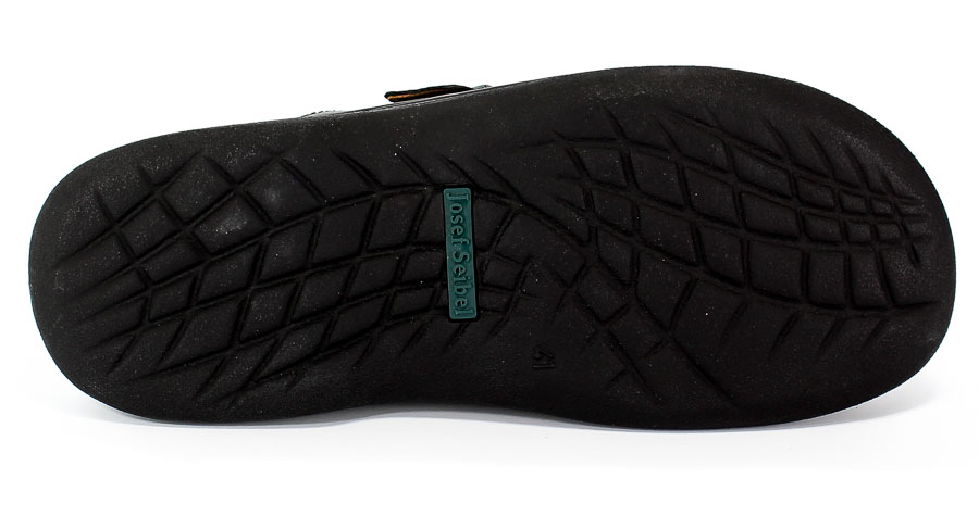 Klapki Josef Seibel 10122 37 600 Madrid Ranch Schwarz