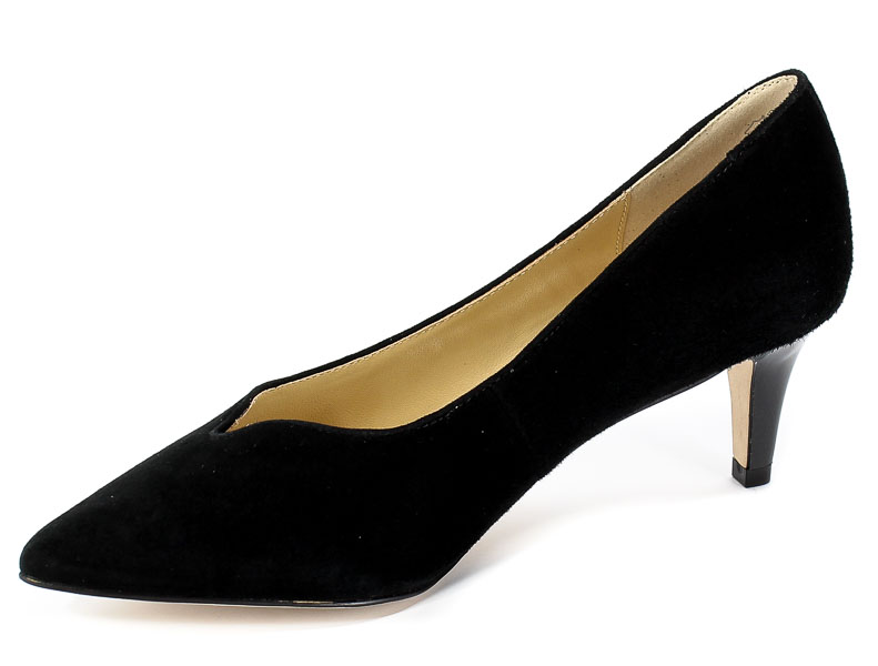 Czółenka Caprice 9-22406-22 004 Black Suede