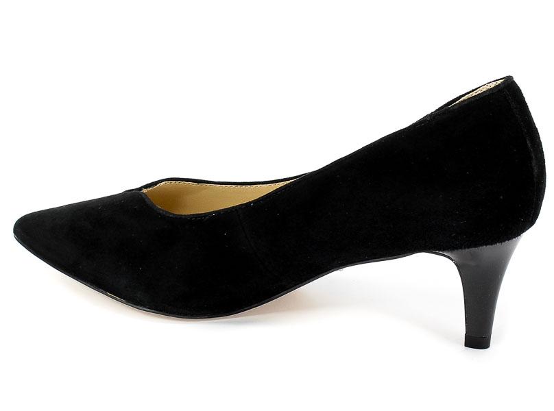 Czółenka Caprice 9-22406-22 004 Black Suede
