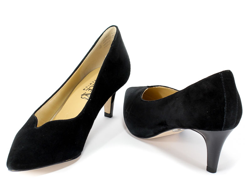 Czółenka Caprice 9-22406-22 004 Black Suede