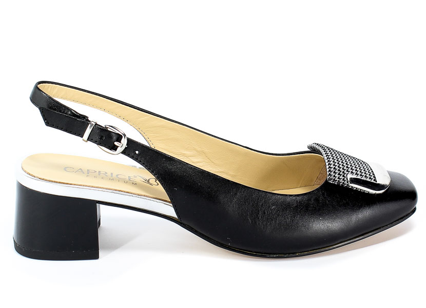 Sandały Caprice 9-29500-22 039 Blk Pepita Com