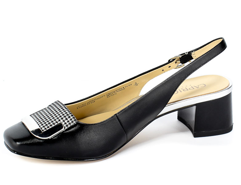 Sandały Caprice 9-29500-22 039 Blk Pepita Com