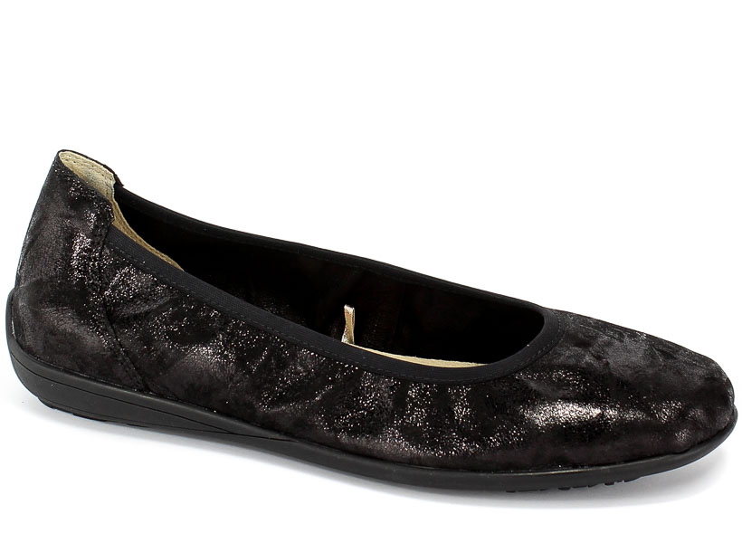 Baleriny Caprice 9-22122-22 007 Black Shin.Sue
