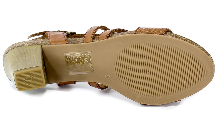 Sandały Caprice 9-28305-22 303 Cognac Nappa