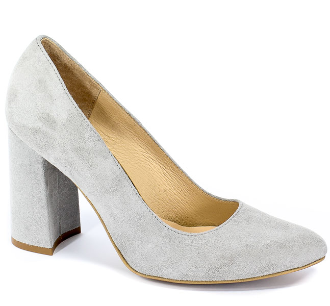 Czółenka Tomex 1604 Jasny Szary Z.