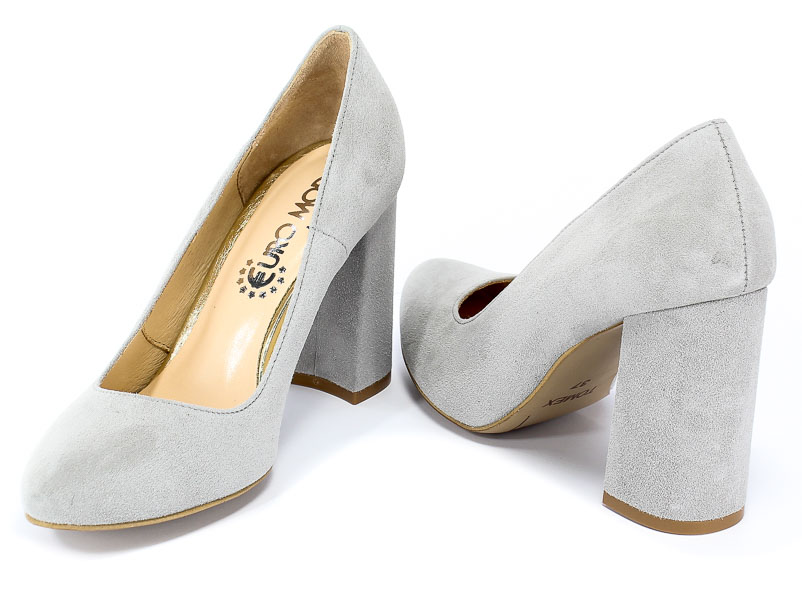 Czółenka Tomex 1604 Jasny Szary Z.