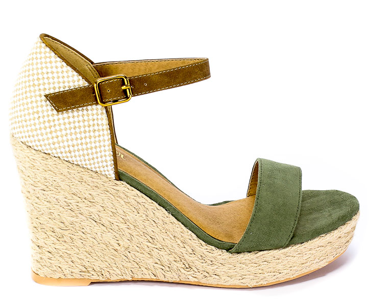 Sandały S.Oliver 5-28315-22 891 Khaki Comb.