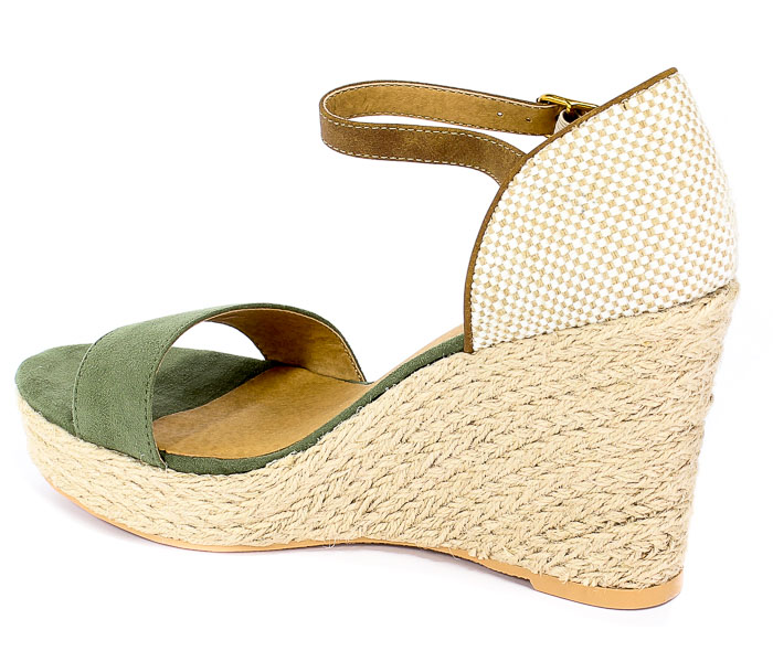 Sandały S.Oliver 5-28315-22 891 Khaki Comb.
