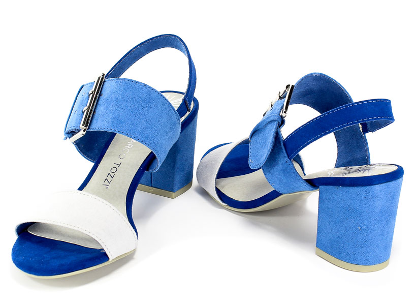 Sandały Marco Tozzi 2-28323-22 885 Azure Comb
