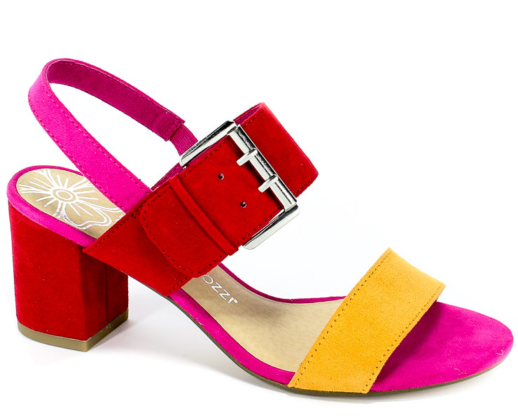 Sandały Marco Tozzi 2-28323-22 597 Red Comb