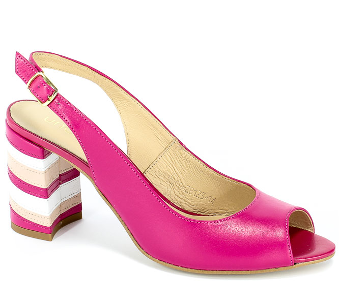 Sandały Uncome 28123 Fuxia
