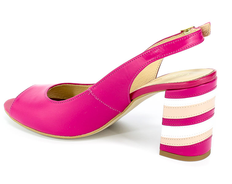 Sandały Uncome 28123 Fuxia