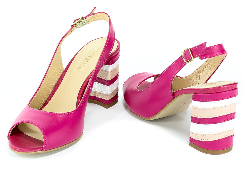 Sandały Uncome 28123 Fuxia