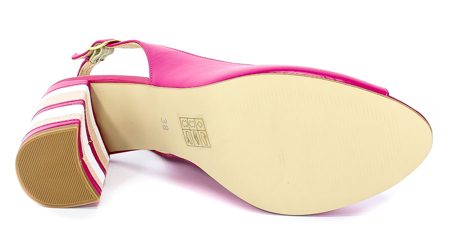 Sandały Uncome 28123 Fuxia