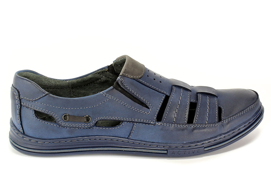 Półbuty Letnie Polbut J-06 Blu/140