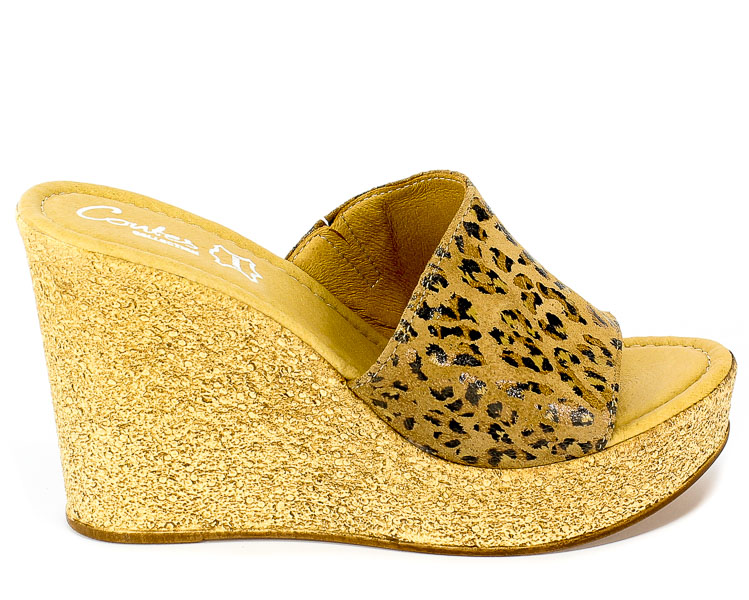 Klapki Contes 506S Pante Camel