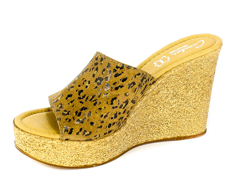 Klapki Contes 506S Pante Camel