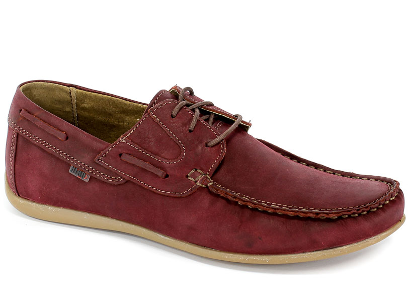 Mokasyny Riko 684 Bordo