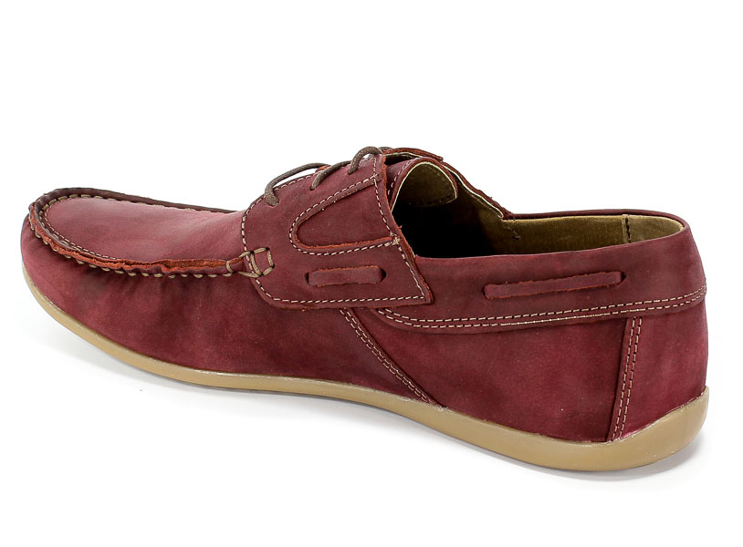 Mokasyny Riko 684 Bordo