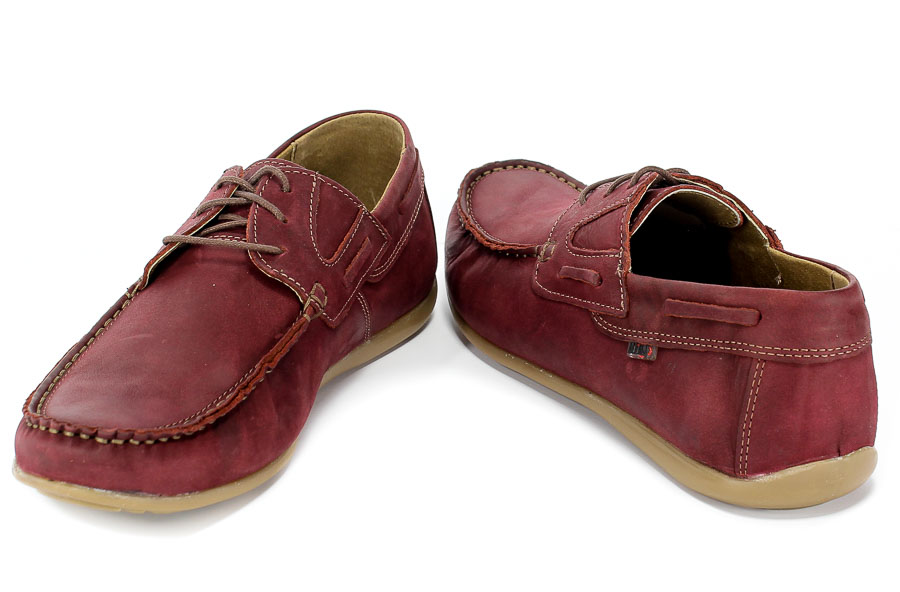 Mokasyny Riko 684 Bordo