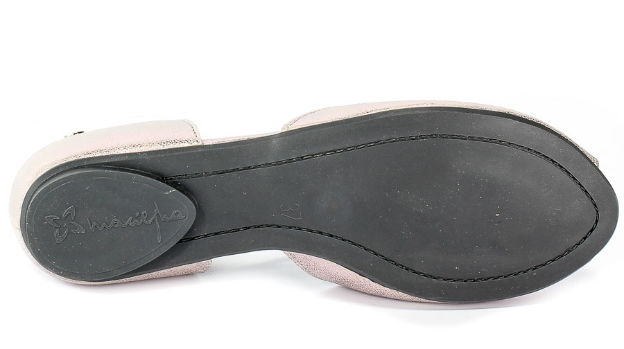 Baleriny Letnie Maciejka 03976-05/00-5 Róż Błyszczący