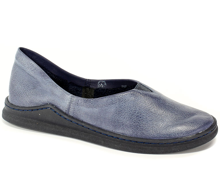 Półbuty Maciejka 04078-17/00-0 Granat Na Jeans