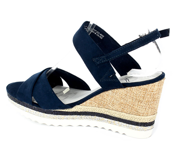 Sandały Marco Tozzi 2-28707-22 805 Navy