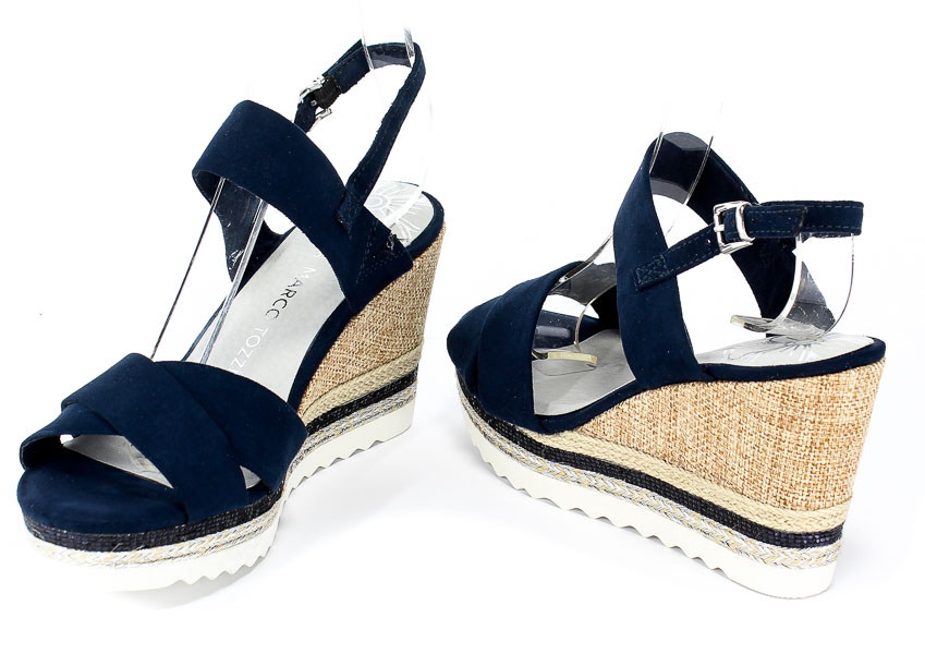 Sandały Marco Tozzi 2-28707-22 805 Navy