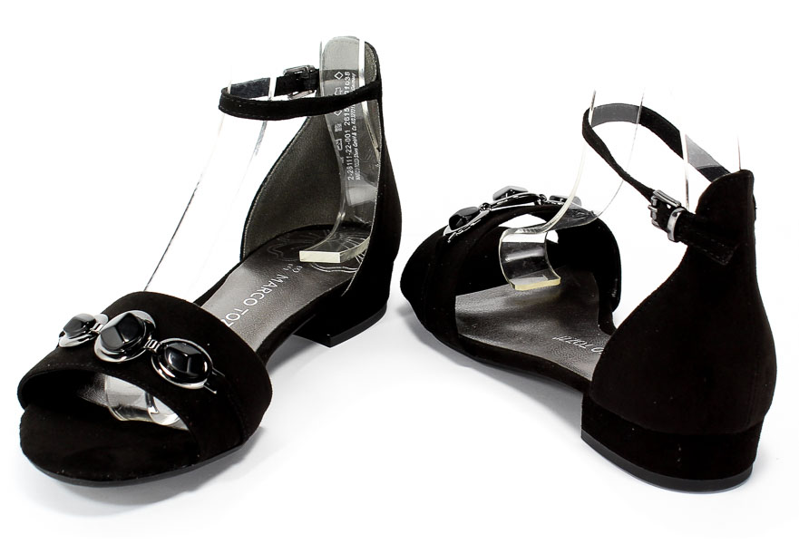 Sandały Marco Tozzi 2-28111-22 001 Black