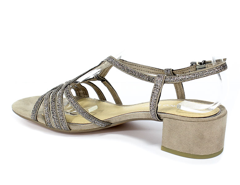 Sandały Marco Tozzi 2-28201-22 344 Taupe Comb