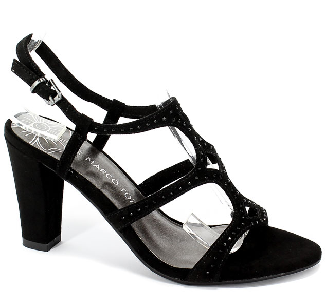 Sandały Marco Tozzi 2-28318-22 001 Black