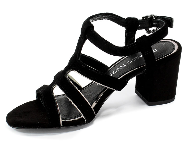 Sandały Marco Tozzi 2-28350-22 098 Black Comb