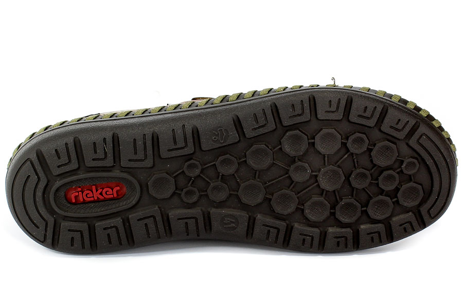 Półbuty Letnie Rieker B2476-24 Brown