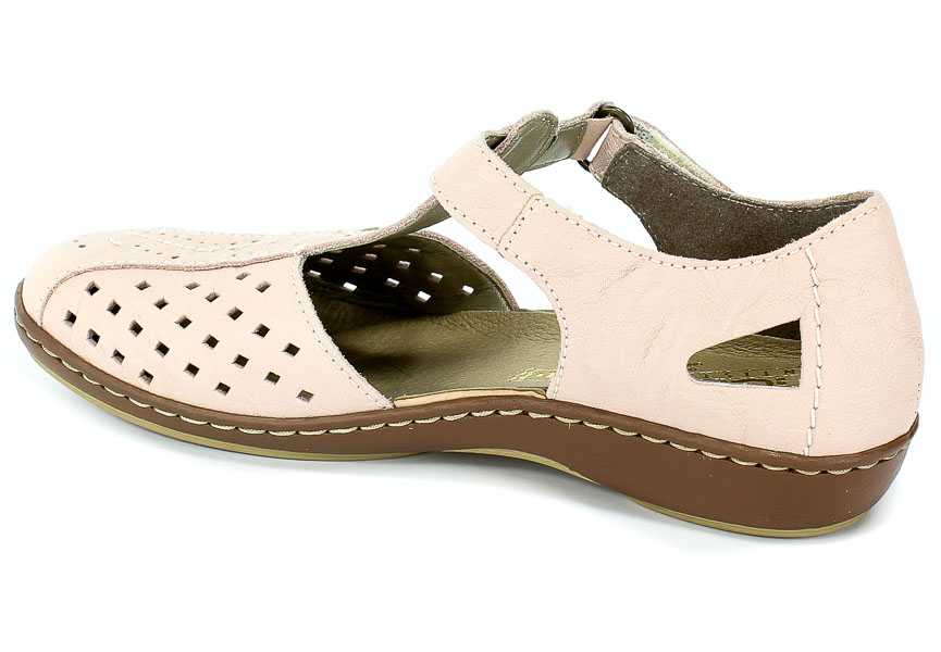 Sandały Rieker 45866-31 Rosa