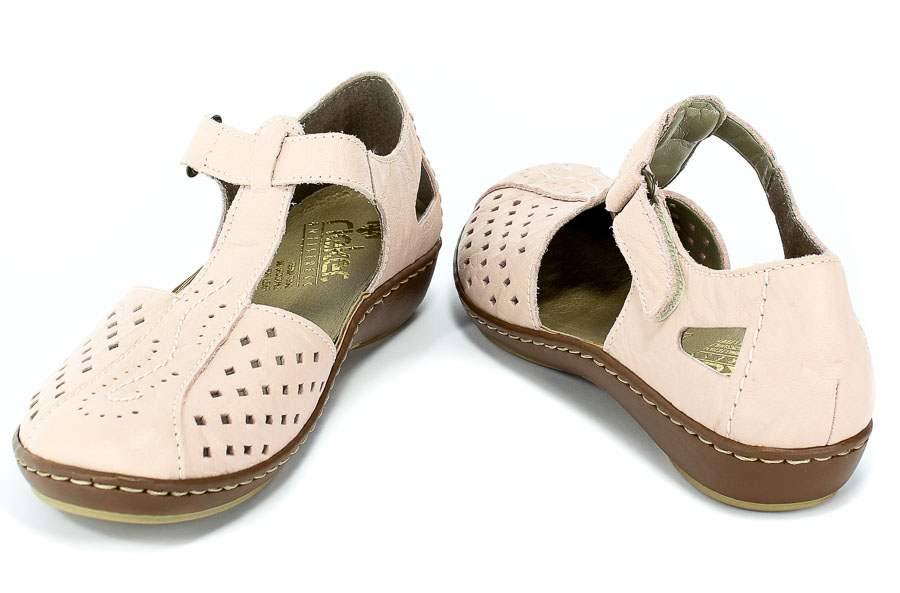 Sandały Rieker 45866-31 Rosa