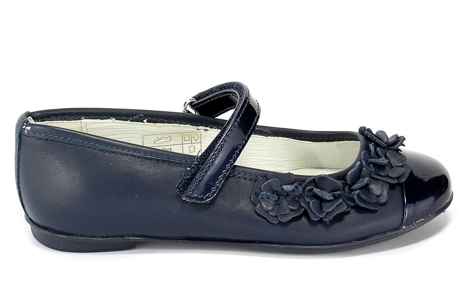 Półbuty Primigi 3437100 Nappa/Navy r.30-35